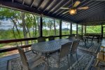 Main floor screen porch offer tons a seat for your family 